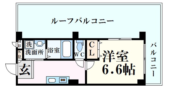 さくら夙川駅 徒歩4分 6階の物件間取画像